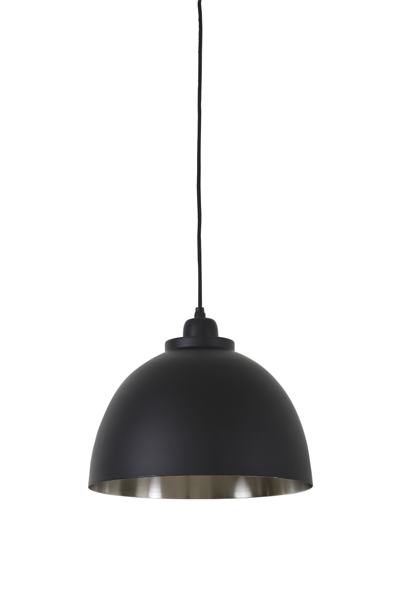 Light & Living Hängeleuchte Kylie in Schwarz, Nickel matt