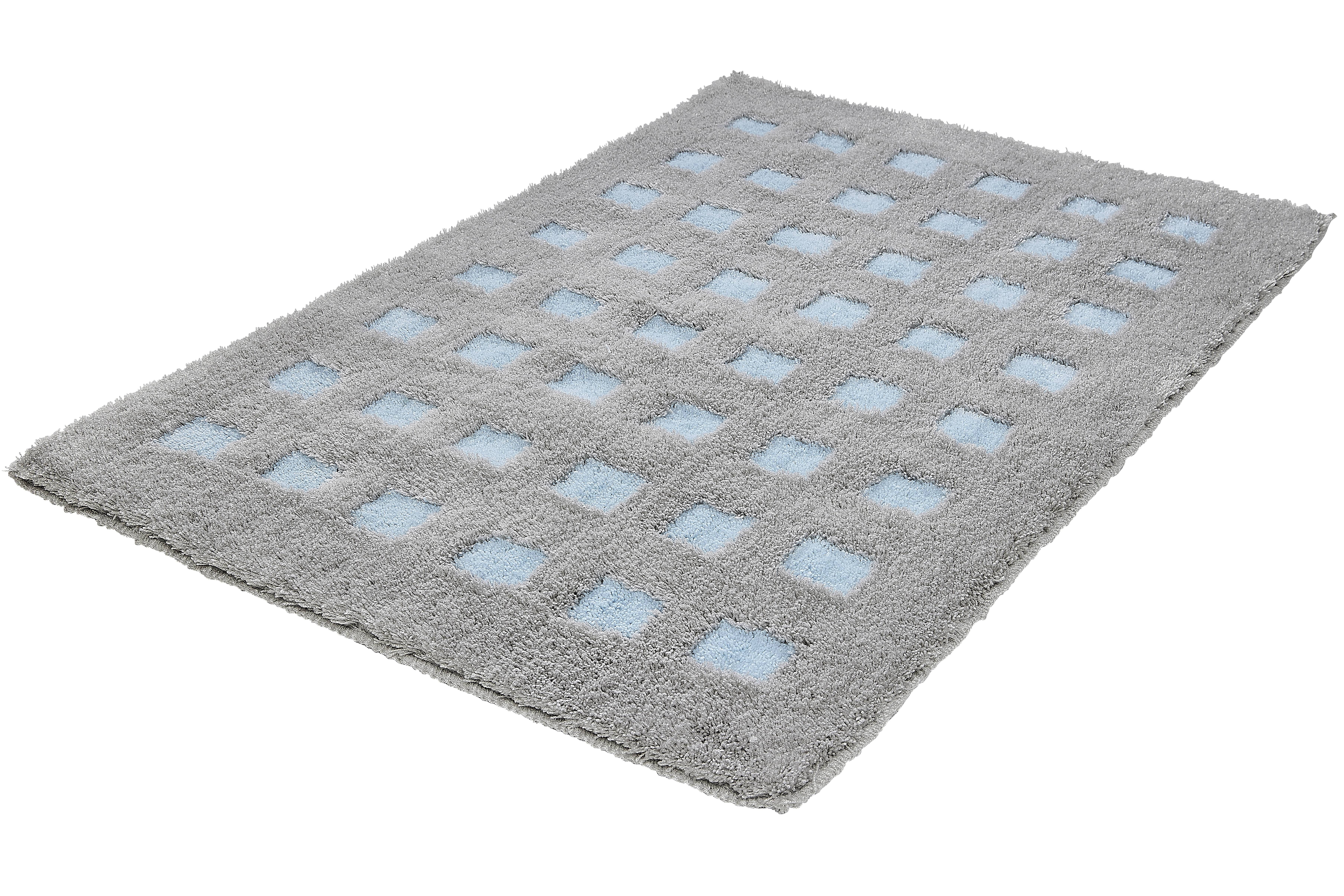 Kleine Wolke Badteppich BOXES ca. 60x90cm in Farbe Opal