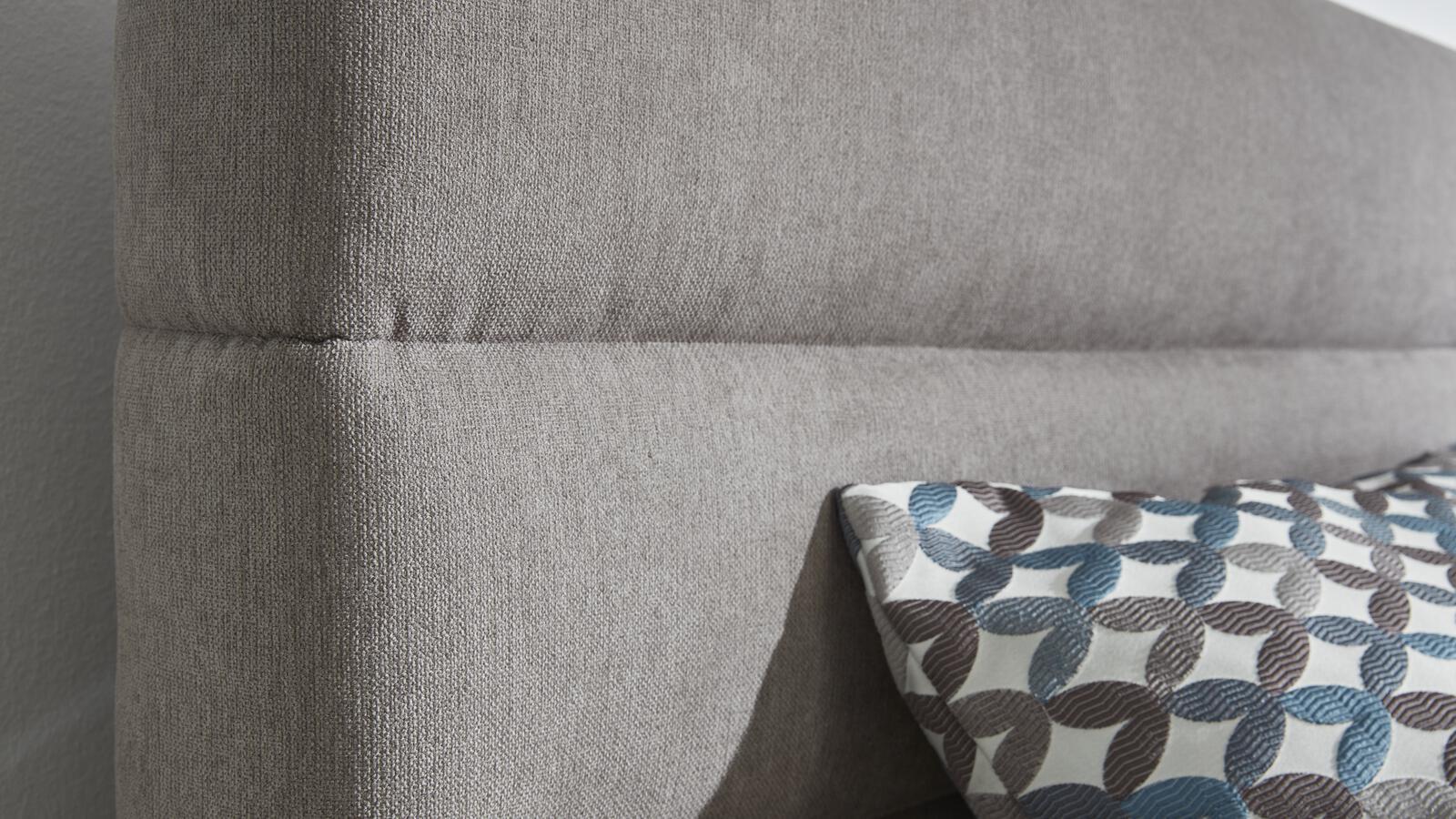 Comfortmaster Boxspringbett ca. 180 x 200 cm in Stoff Nele anthrazit