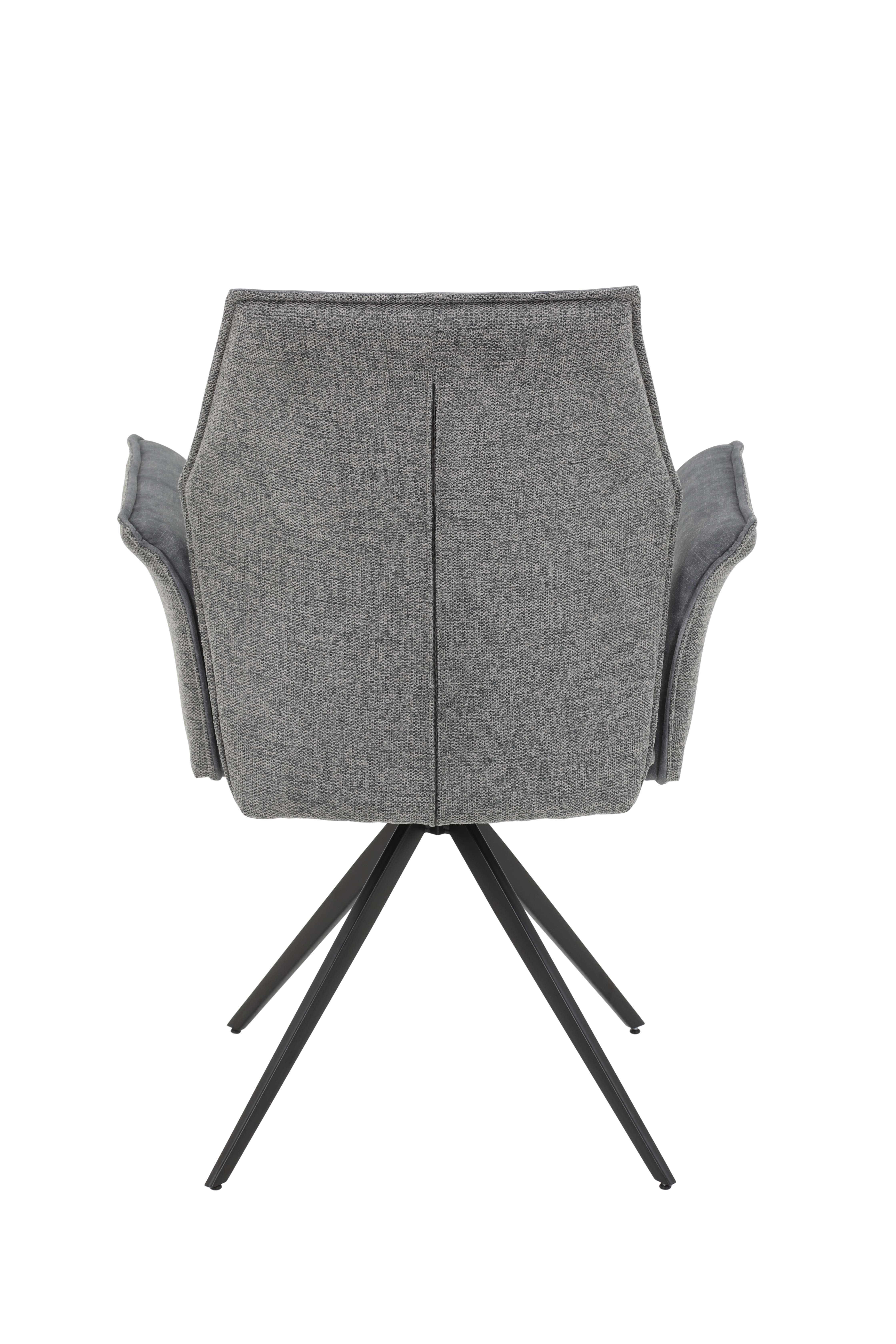 Stuhl Susanne in Stoff Vintage grau