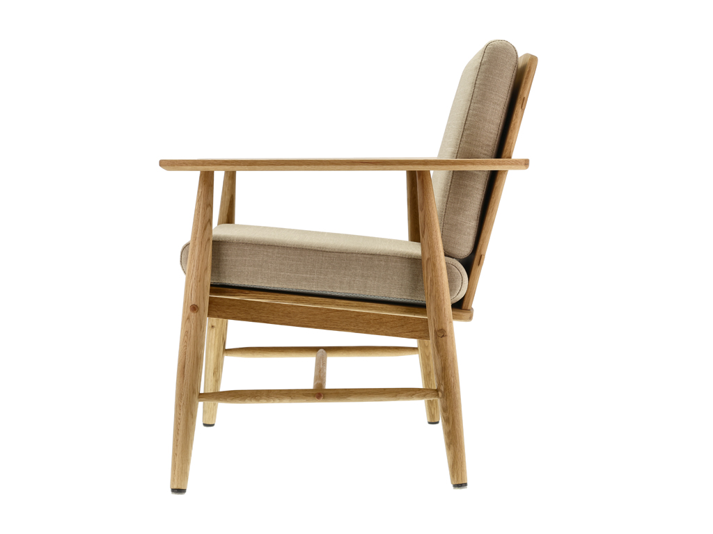 F&H Lounge-Sessel VILLA COLLECTION BODO in Farbe Natur