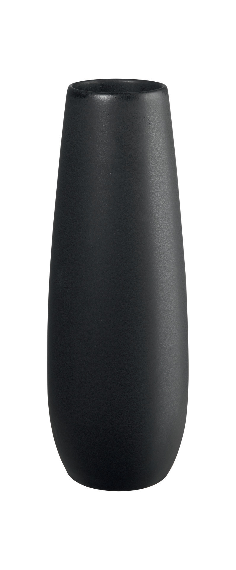 ASA Selection Vase Ease in Farbe schwarz matt