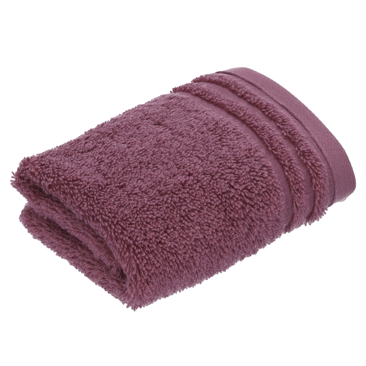 Vossen Seiftuch Vienna Style Supersoft ca. 30x30cm in Farbe blackberry