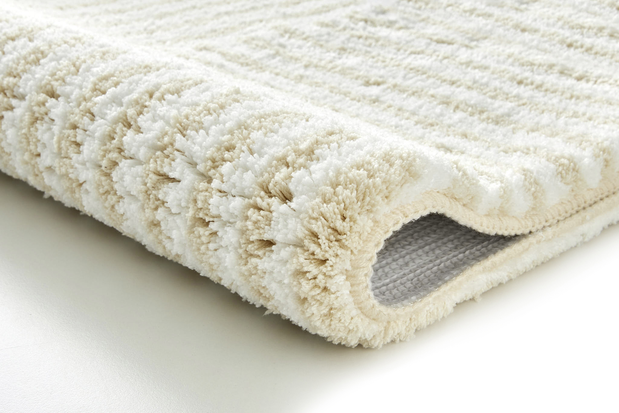 Kleine Wolke Badteppich CHELSEA ca. 60x90cm in Farbe Sandbeige