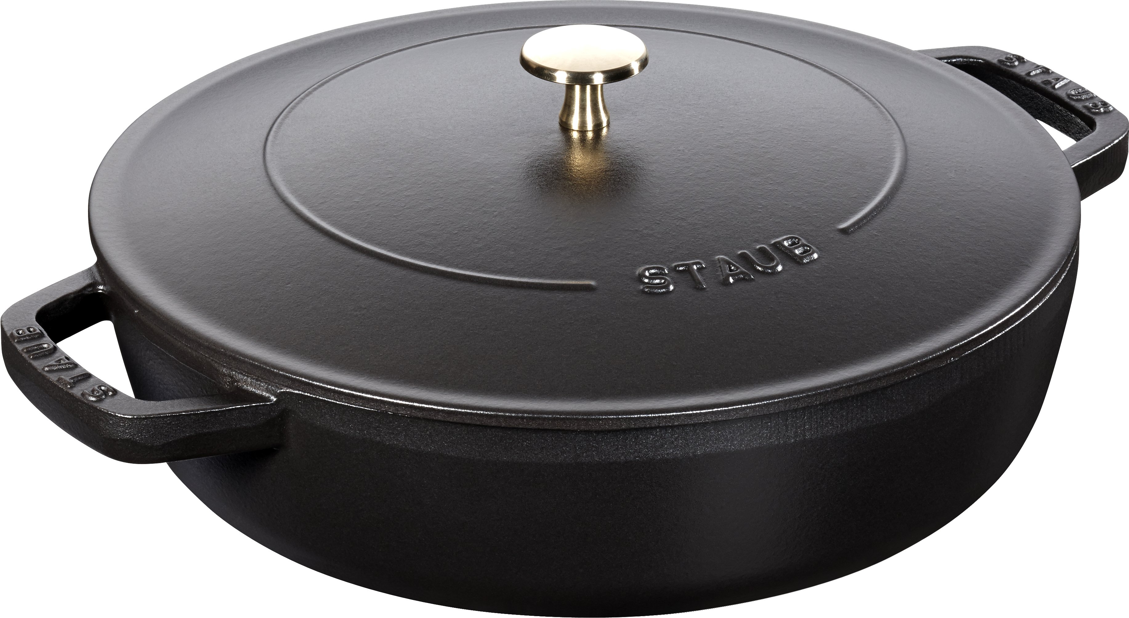 staub Schmorpfanne Chistera 28cm BRAISERS in Farbe Schwarz