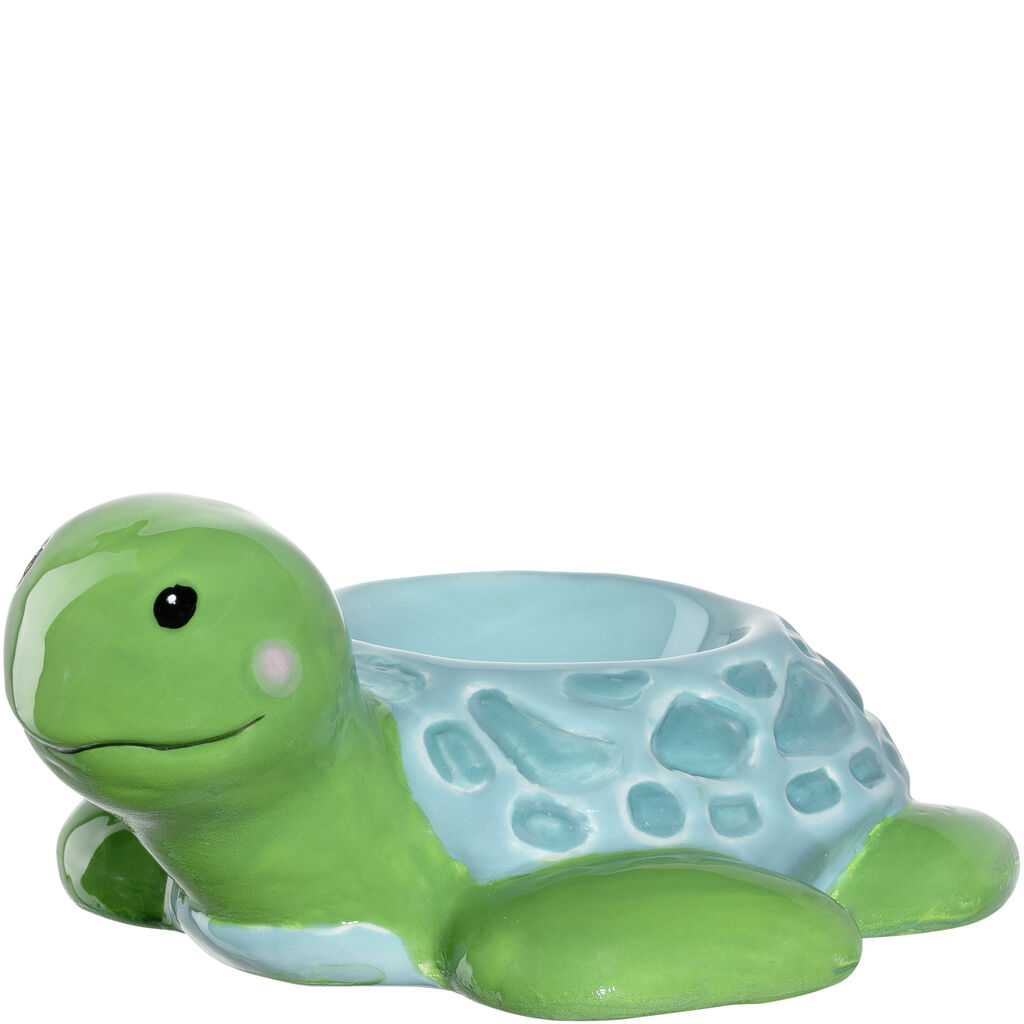 Leonardo GK/Eierbecher Schildkröte SPIRITII in Keramik grün