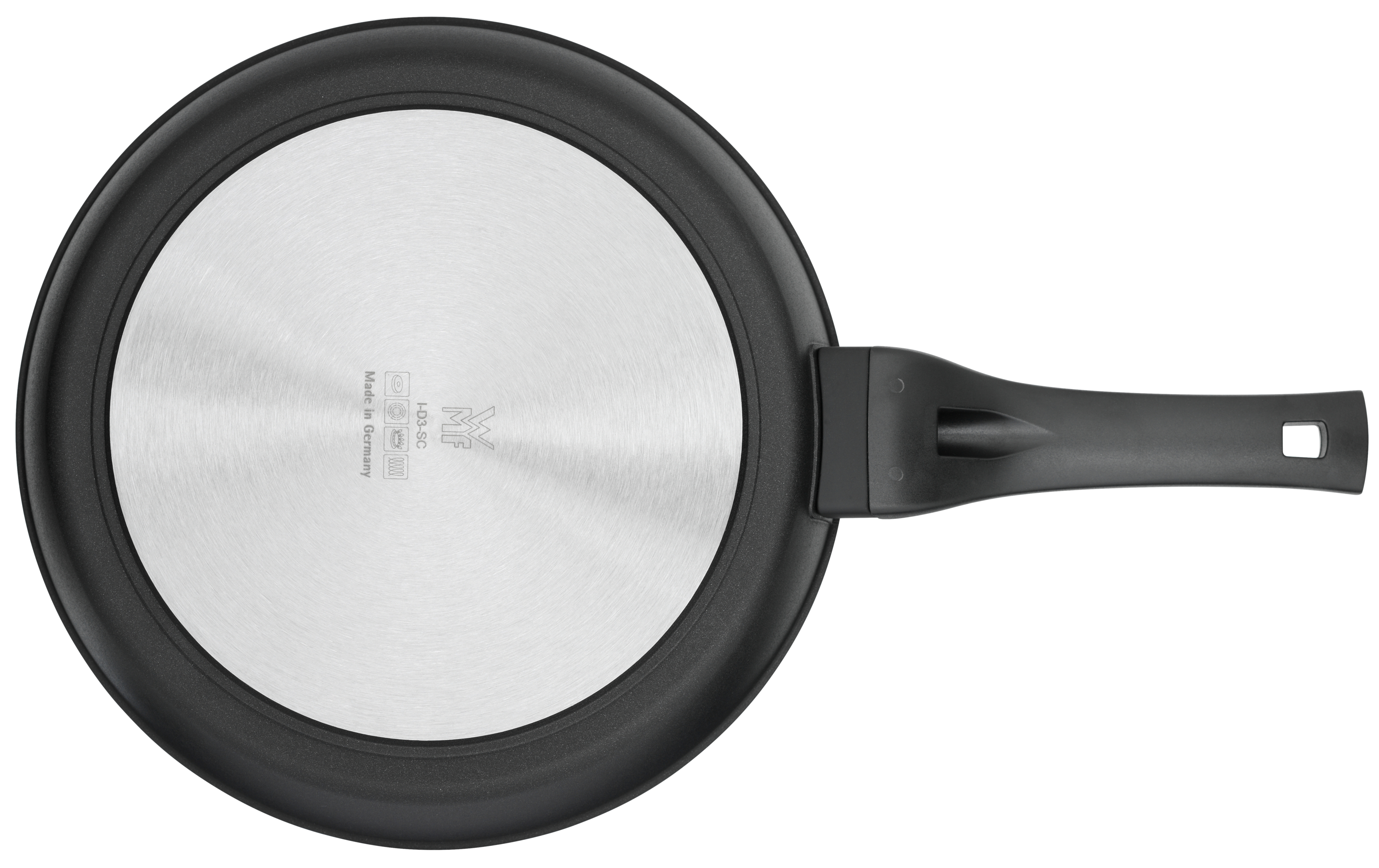 WMF PermaDur Premium Stielpfanne, 28 cm in schwarz