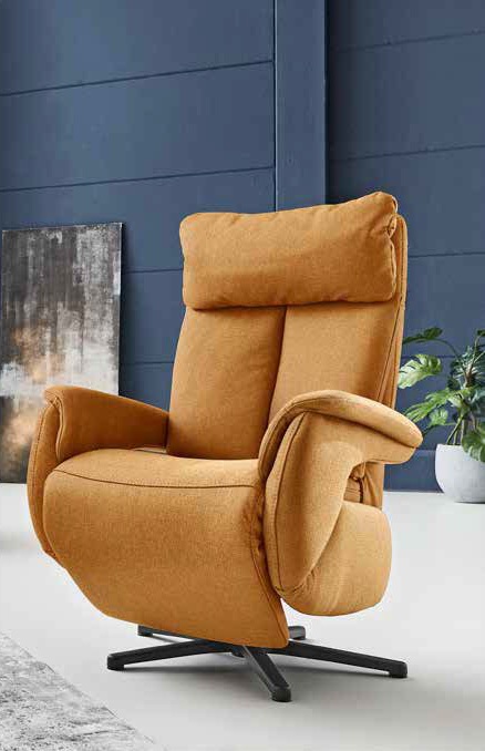 Polsteria Relaxsessel RELAXA FEELING XC in Stoff Sofia Clean mustard