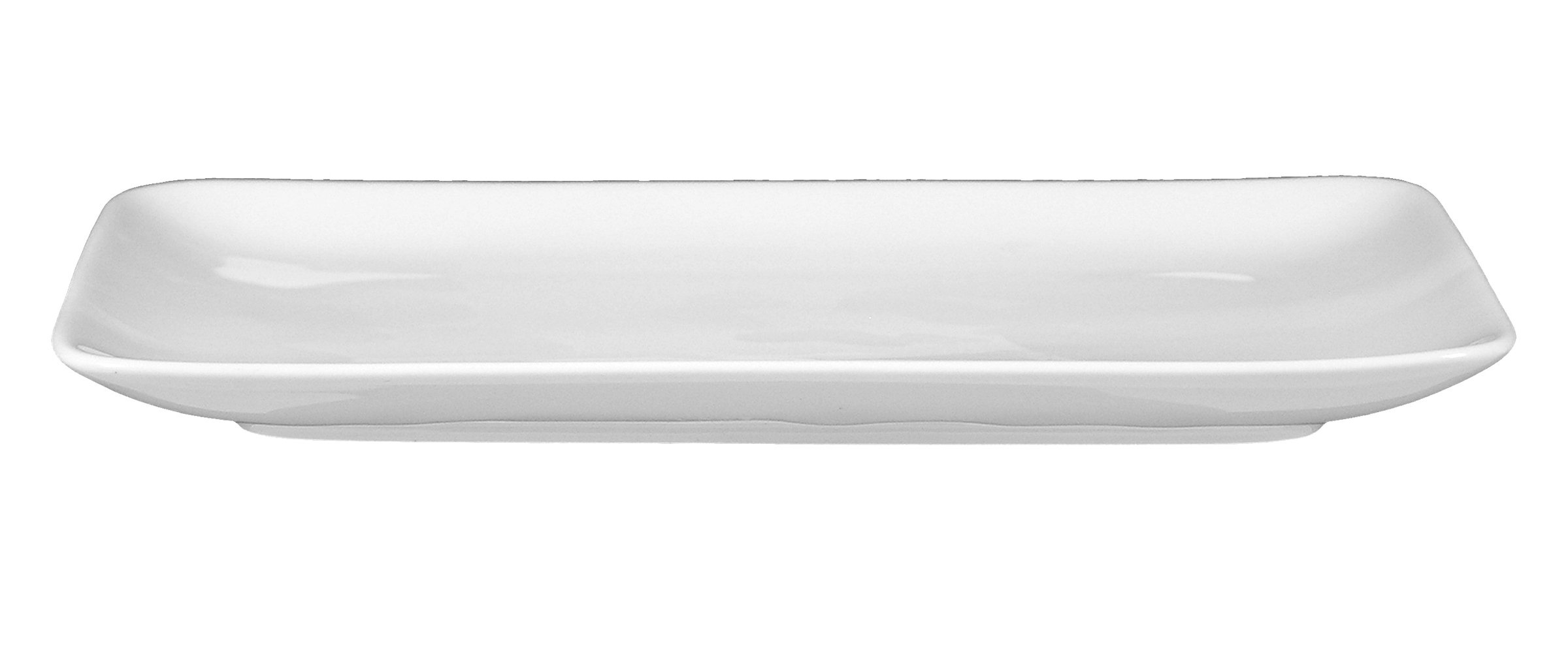 Seltmann Weiden Butterplatte 20,5x12,5 cm Rondo/Liane 7 weiß