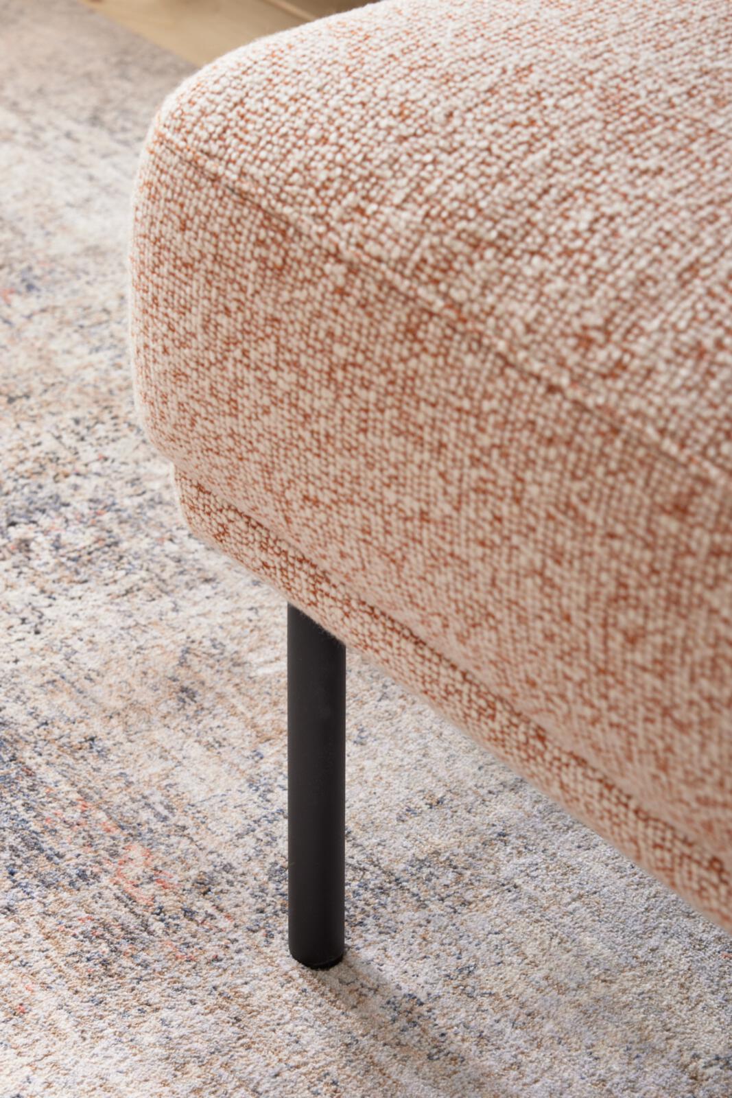 Roomio Polsterecke NO. 4104 ca. 277x154cm in Stoff Donna rusty melange