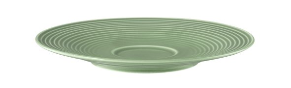 Seltmann Weiden Kombi-Untertasse groß 16,5 cm Beat 3 Salbeigrün