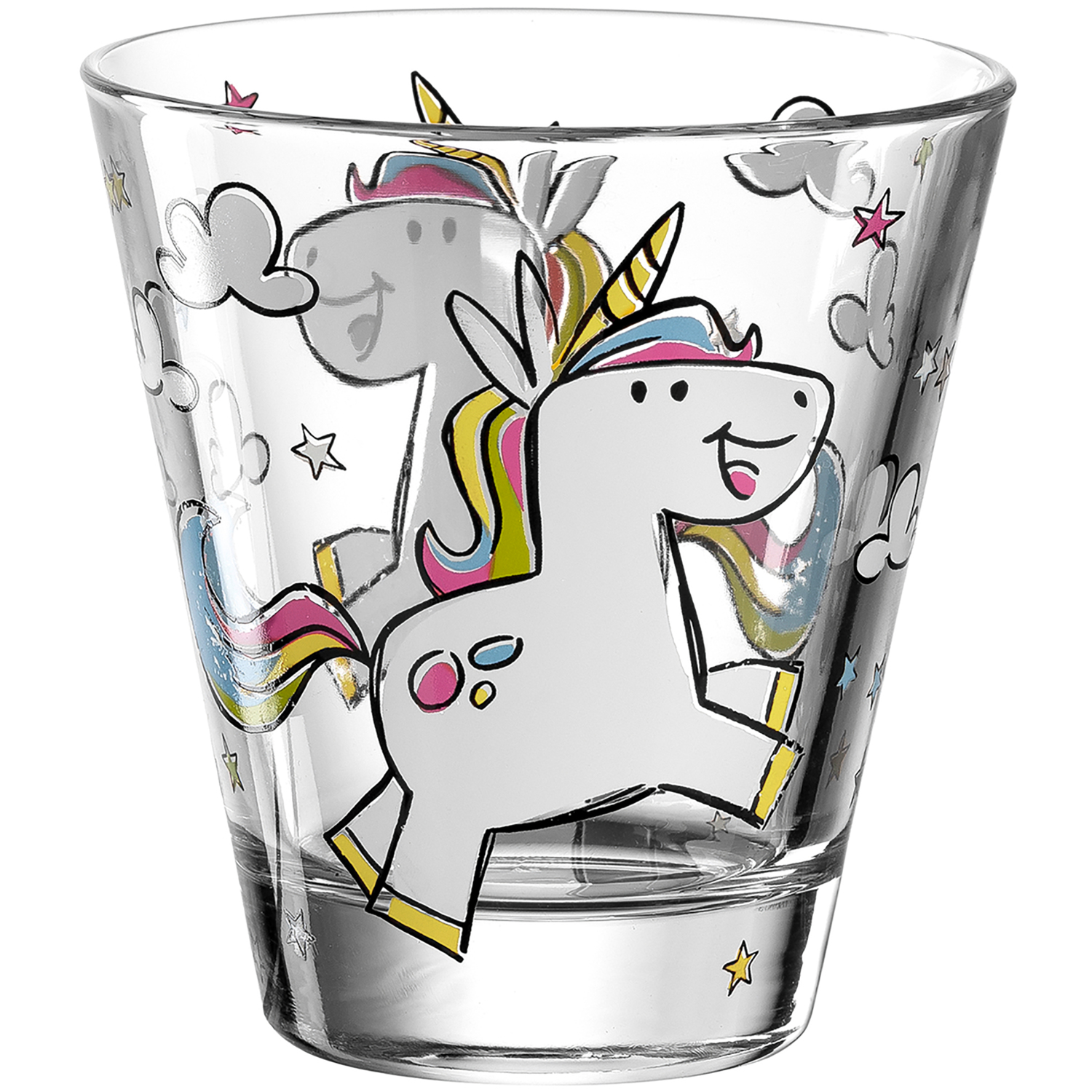 Leonardo Kinderbecher Bambini 215ml in Farbe mehrfarbig, Glas, Tasse