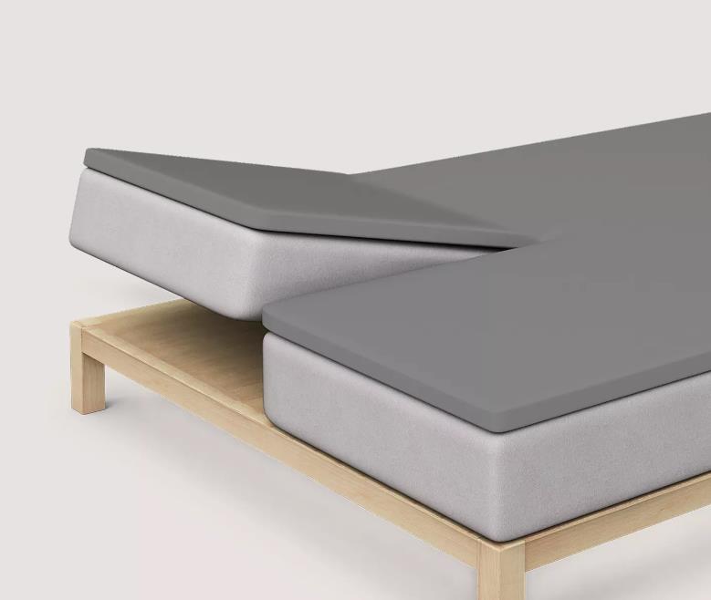 Schlafgut Pure Topper Spannbettlaken  180x200-200x220 cm in ca. 180x200 -200x220 cm, Moebel