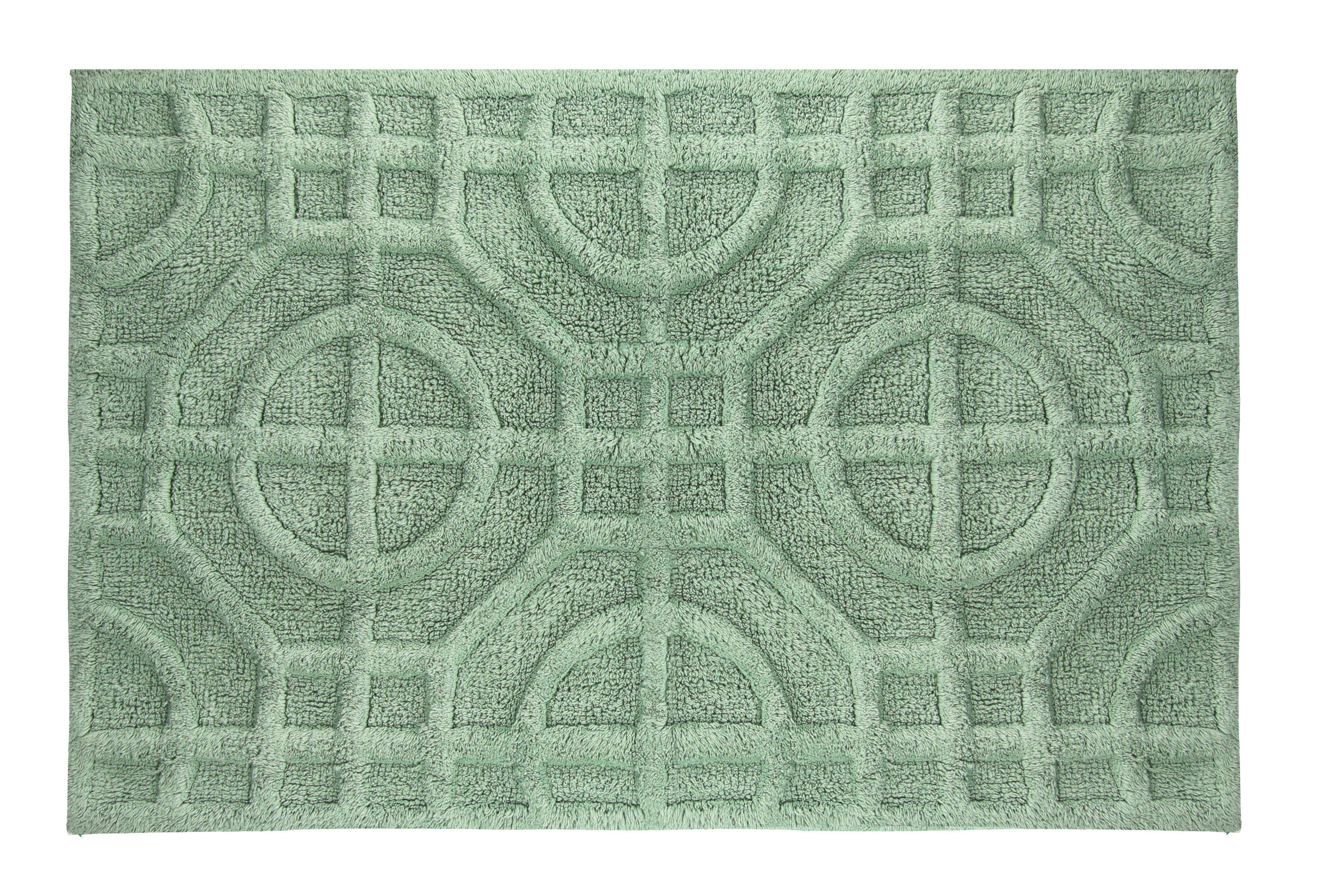 Kleine Wolke Badteppich MOSAIC ca. 50x60cm in Farbe Maledivia