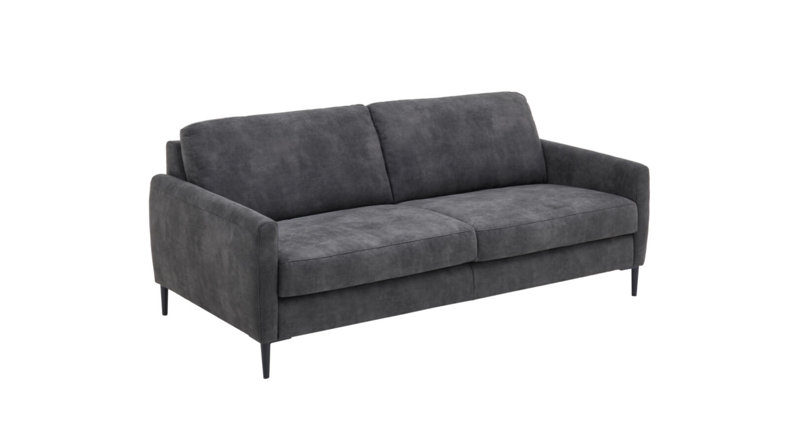 W. Schillig Sofa 2-sitzig groß ALEXX ca. 176cm in Stoff anthrazit
