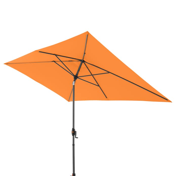 Doppler Kurbelschirm MYZONE AUTO TILT ca. 300x200cm in Farbe Orange