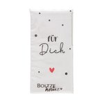 Boltze Taschentücher Foryou FORYOU in Papier schwarz/rot/weiß