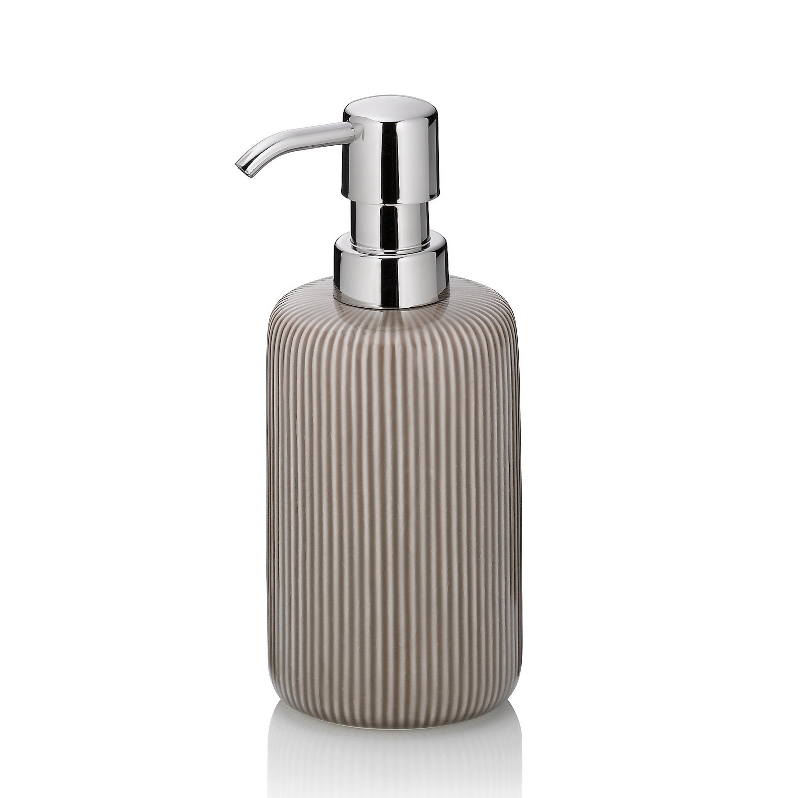 Kela Seifenspender Ava steingrau AVA in , Flasche, Sinken, Waschbeckenhahn, Lotion