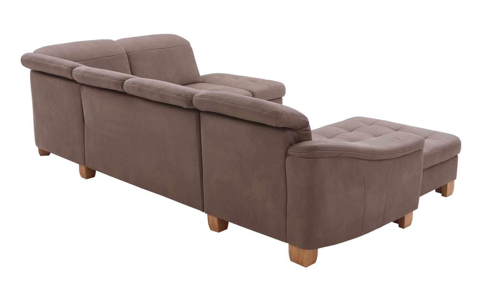 Modulmaster Polstergarnitur MM-PP1188 ca. 345x243cm in Stoff Mammut nougat