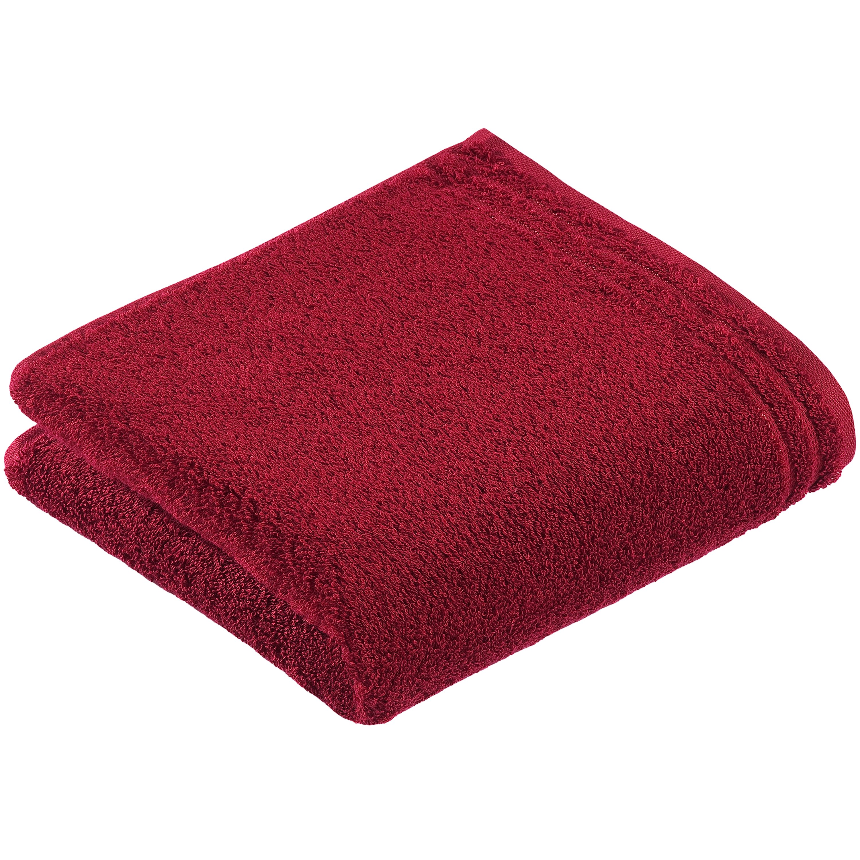 Vossen Handtuch Calypso Feeling ca. 50x100cm in Farbe rubin