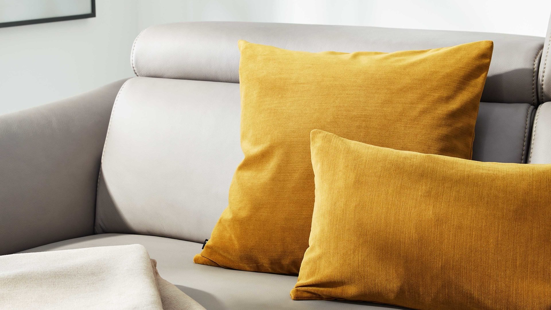 Interliving Kissenhülle IL-9105 ca. 60x60cm in Farbe gold