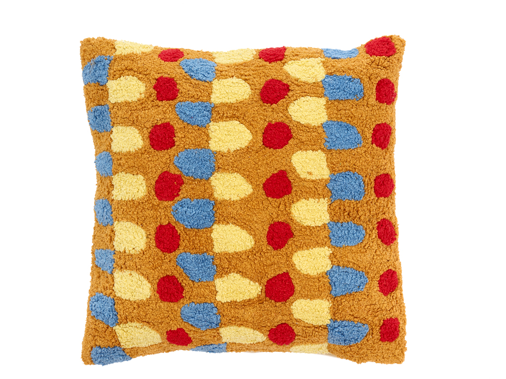 Villa Collection Kissen in Farbe amber/rot/blau/gelb
