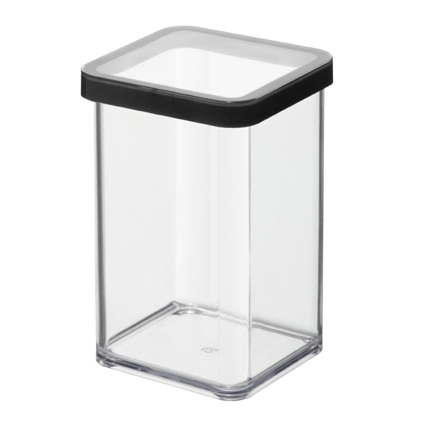 Rotho Premium Dose LOFT in Farbe Schwarz