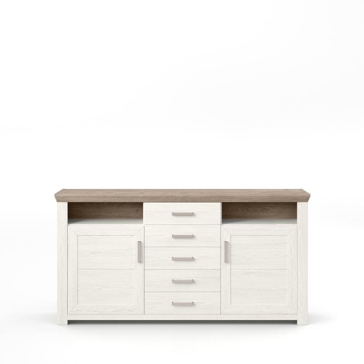 Set One by Musterring Sideboard SO YORK 55 B in Pino-Aurelio-Nachbildung / Eiche-Nelson-Nachbildung