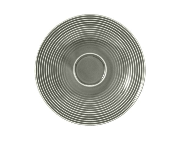 Seltmann Weiden Kombi-Untertasse groß 16,5 cm Beat 3 Perlgrau