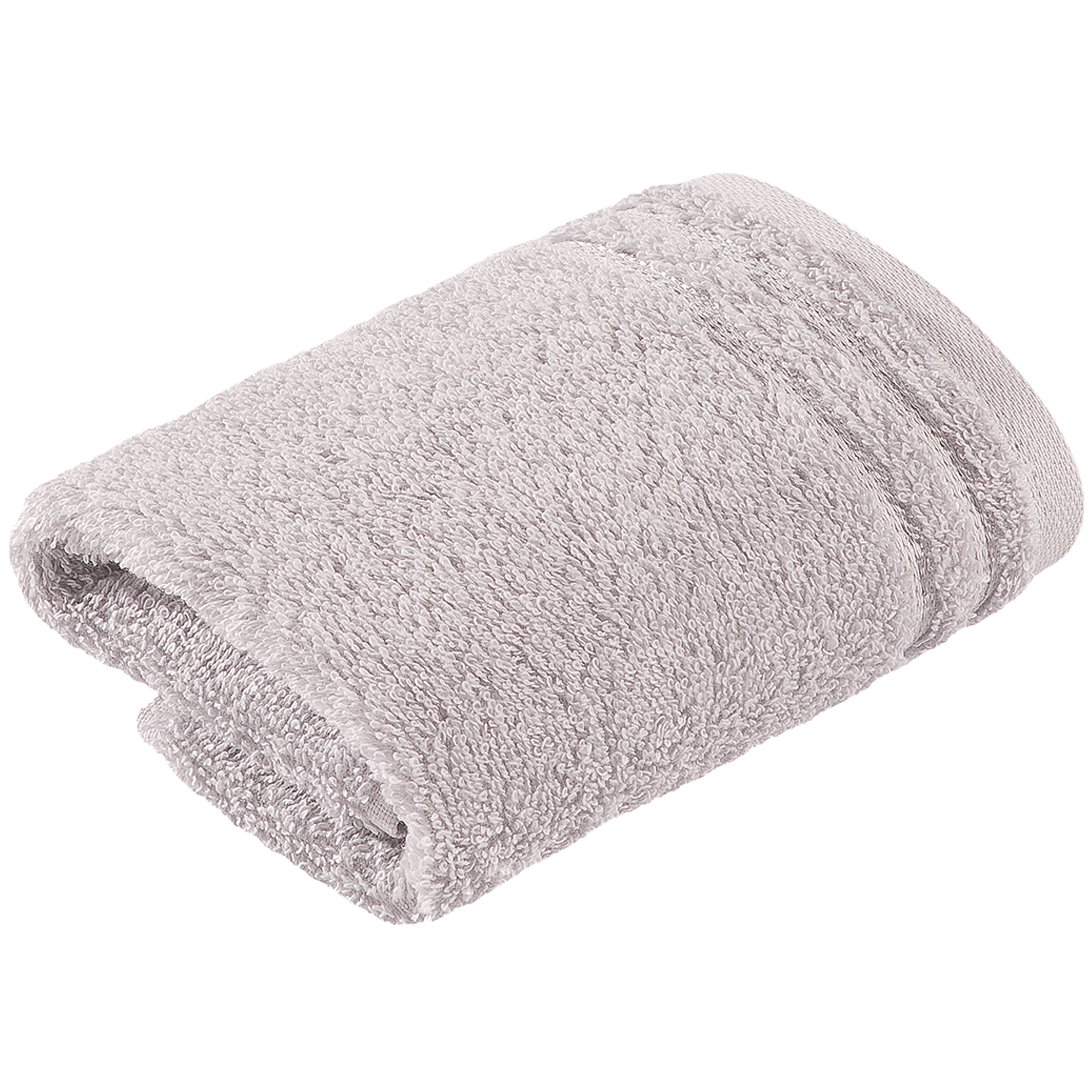 Vossen Seiftuch Calypso Feeling ca. 30x30cm in Farbe light grey