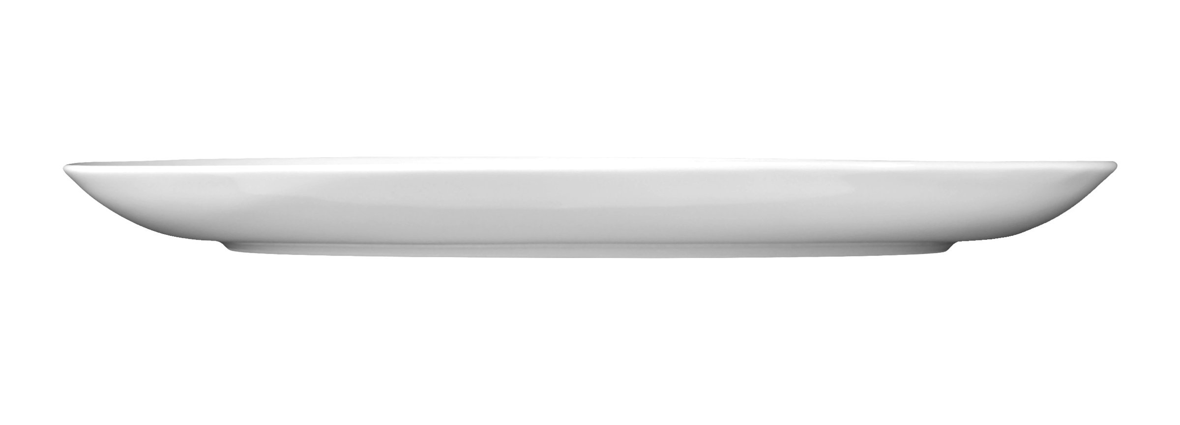 Seltmann Weiden Servierplatte oval 28x19 cm Rondo/Liane 7 weiß 