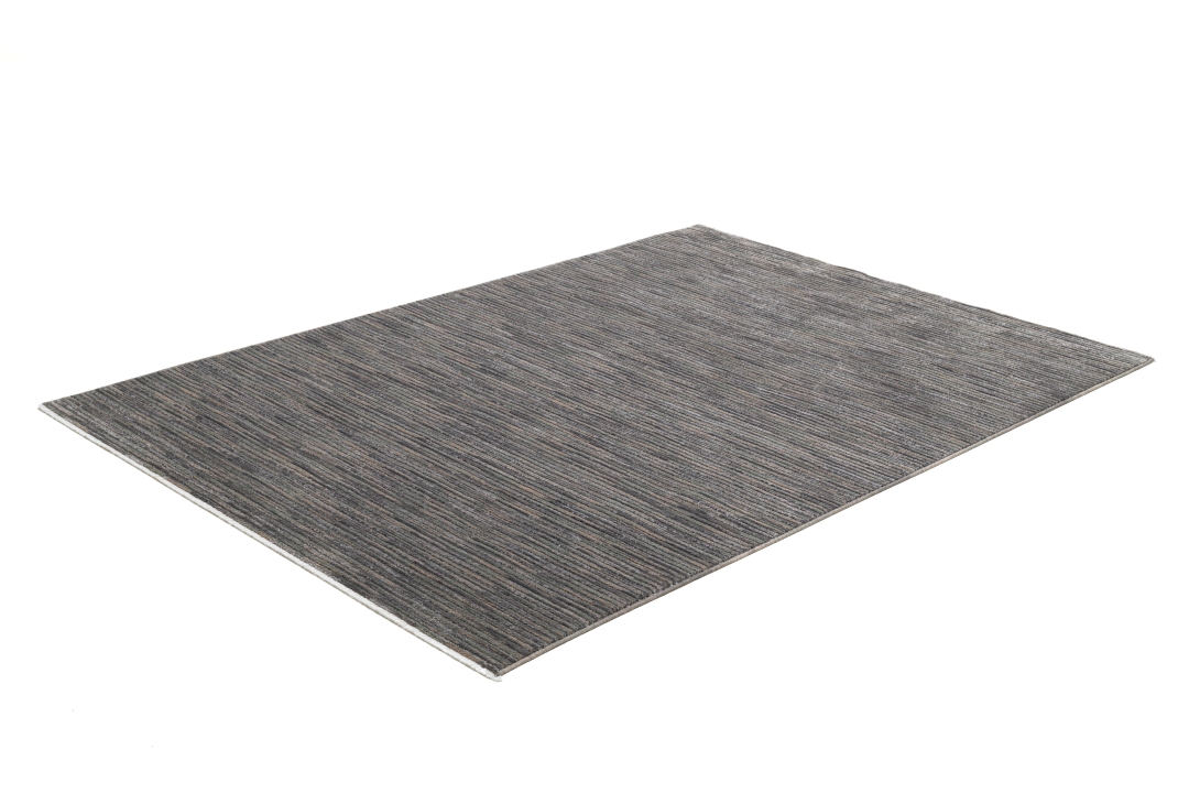 Theo Keller Webteppich Corduletta ca. 160x230cm in Farbe Dark Grey