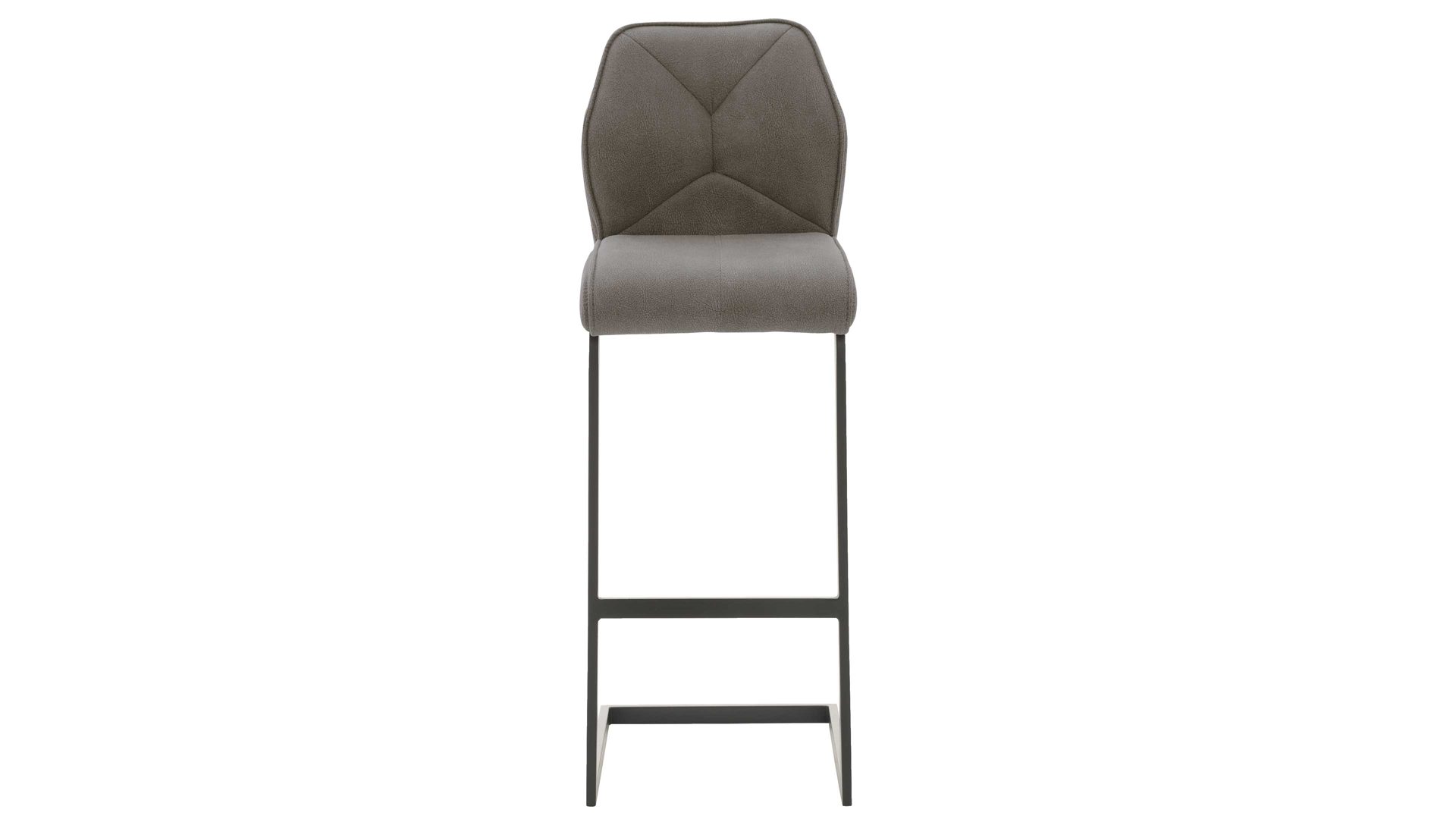 Interliving Barstuhl 5104 ca. 40x110x53cm in dunkelgrau Onyx