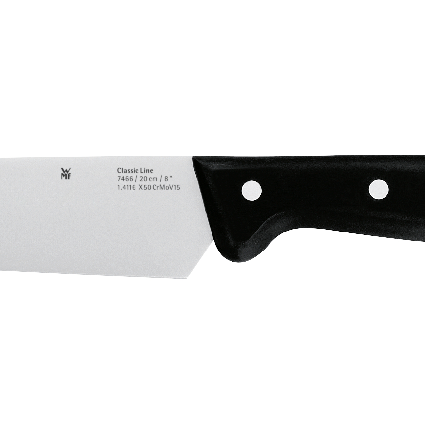 WMF Classic Line Fleischmesser, 20 cm in schwarz