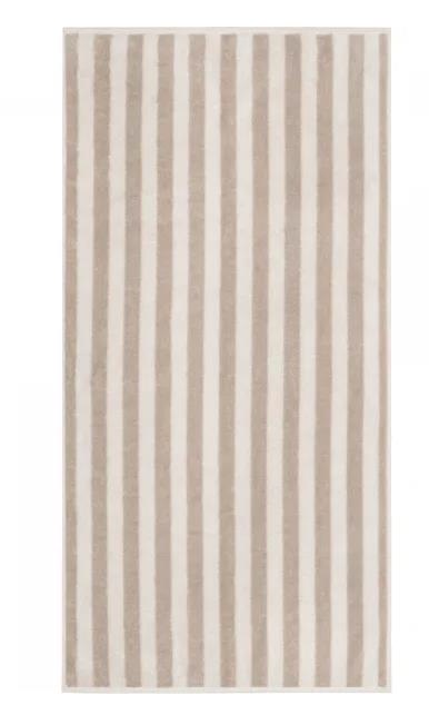 Cawö Duschtuch 70x140 cm STUDIO STREIFEN in Farbe 33 leinen