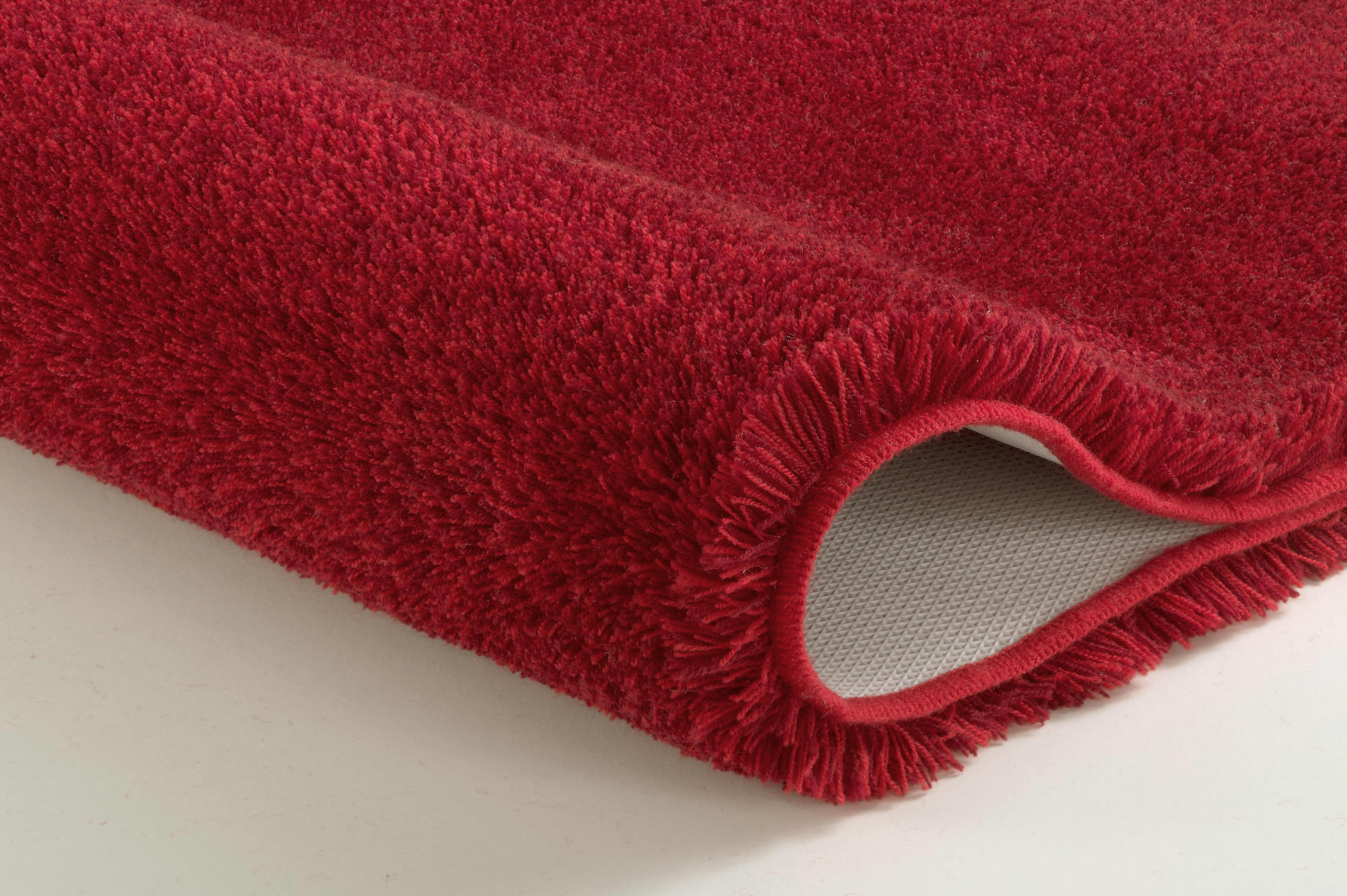 Kleine Wolke Badteppich RELAX ca. 60x100cm in Farbe Rubin