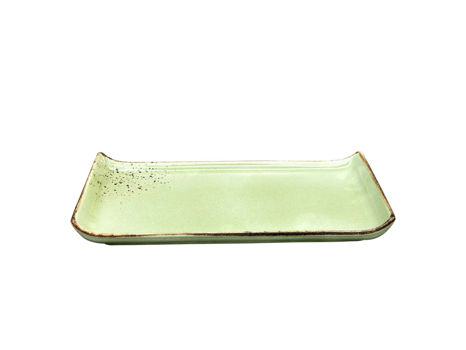 CreaTable BBQ Platte Nature Collection in Farbe Green glänzend