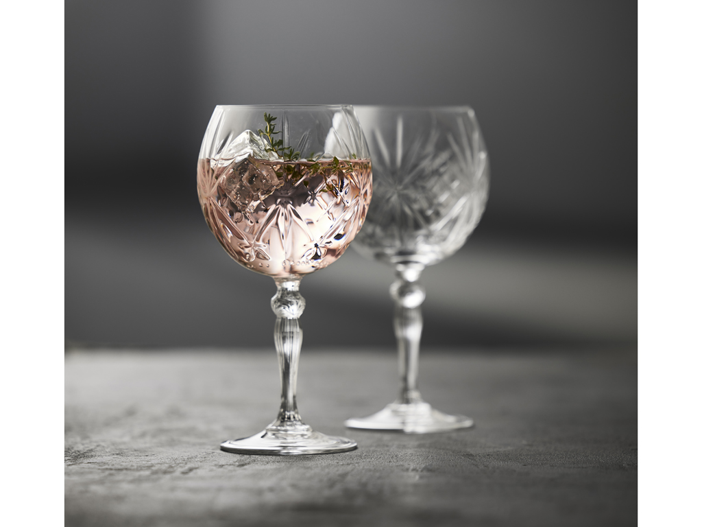 F&H Gin-Tonic Glas  MELODIA 0,065 Liter in Farbe Transparent
