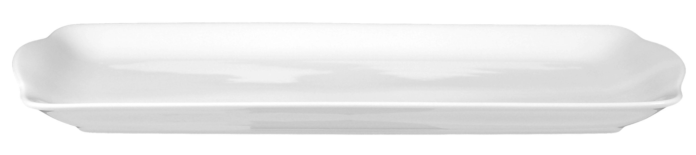 Seltmann Weiden Kuchenplatte eckig 35x15 cm Rondo/Liane 7 weiß