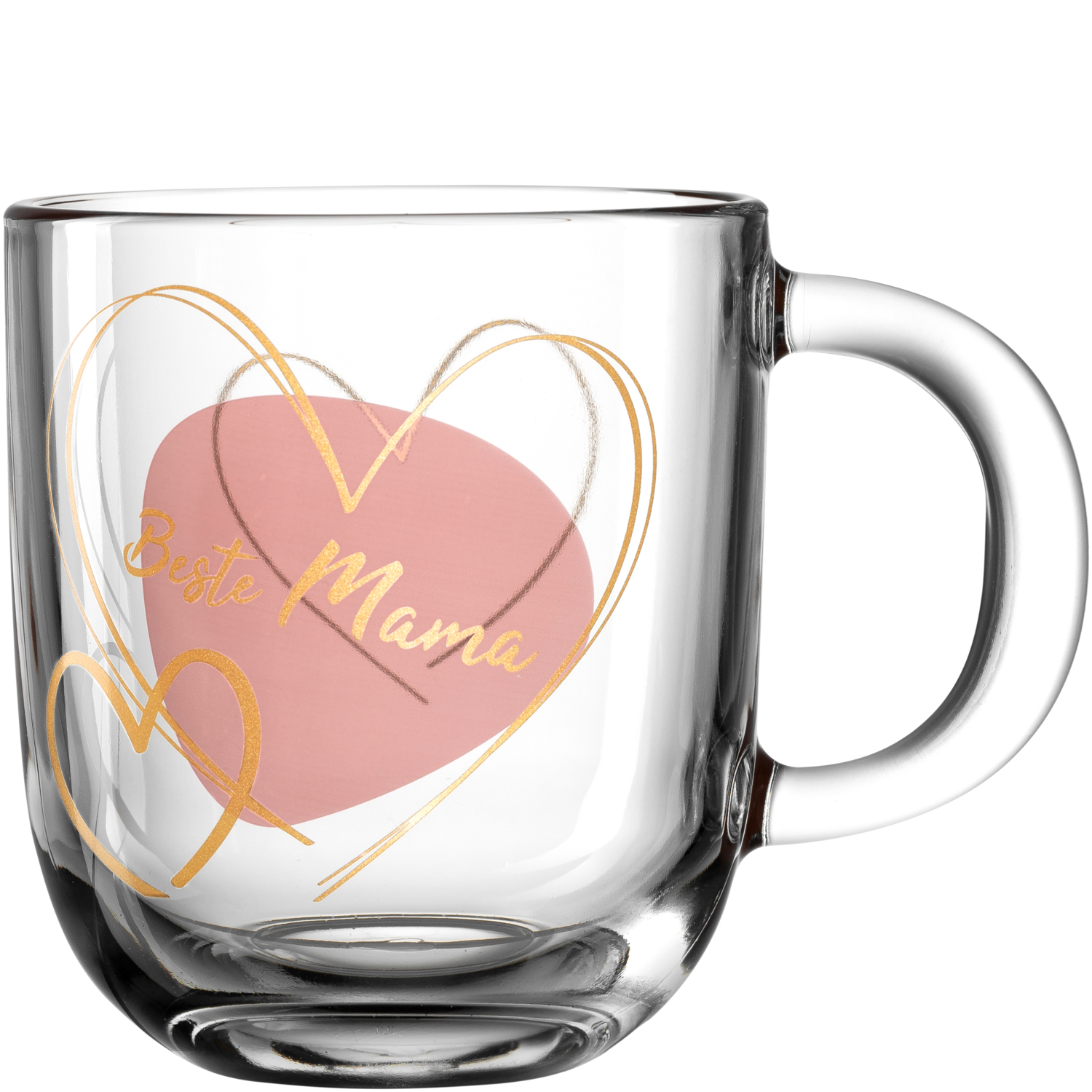 Leonardo Tasse Emozione 400ml in Farbe apricot