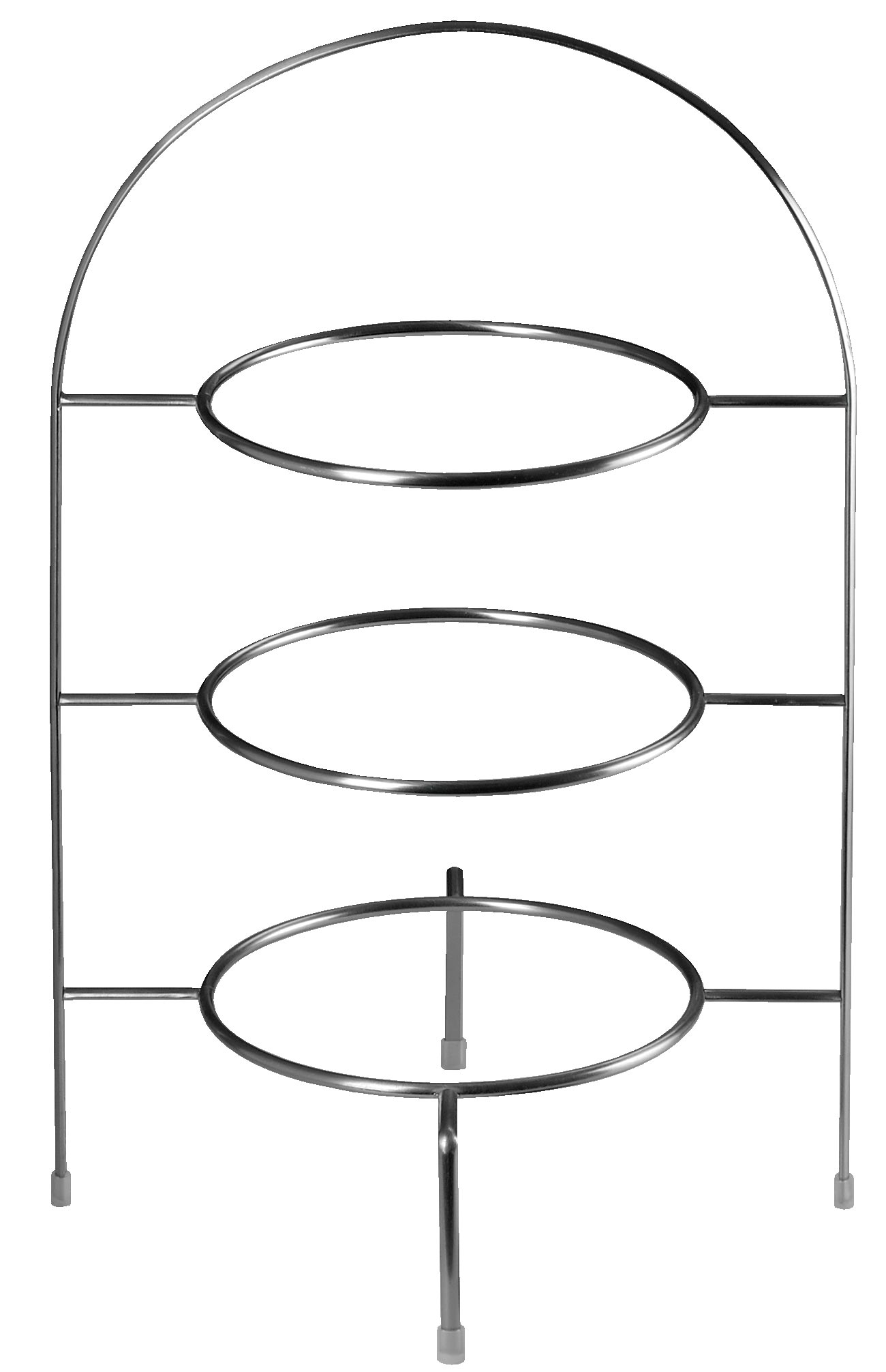 ASA-Selection Etagere 3-stufig Atable in Farbe silber
