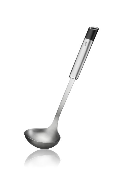 GEFU Schöpflöffel Primeline schwarz/silber