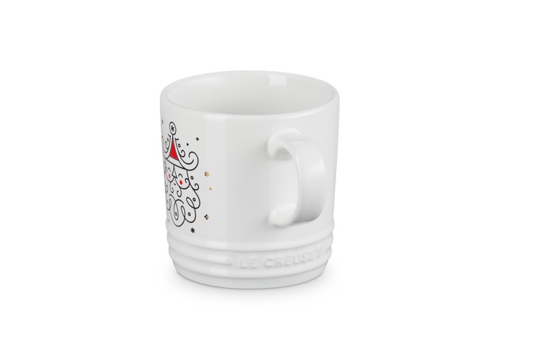 Becher Noël Santa ca. 350ml aus Steinzeug