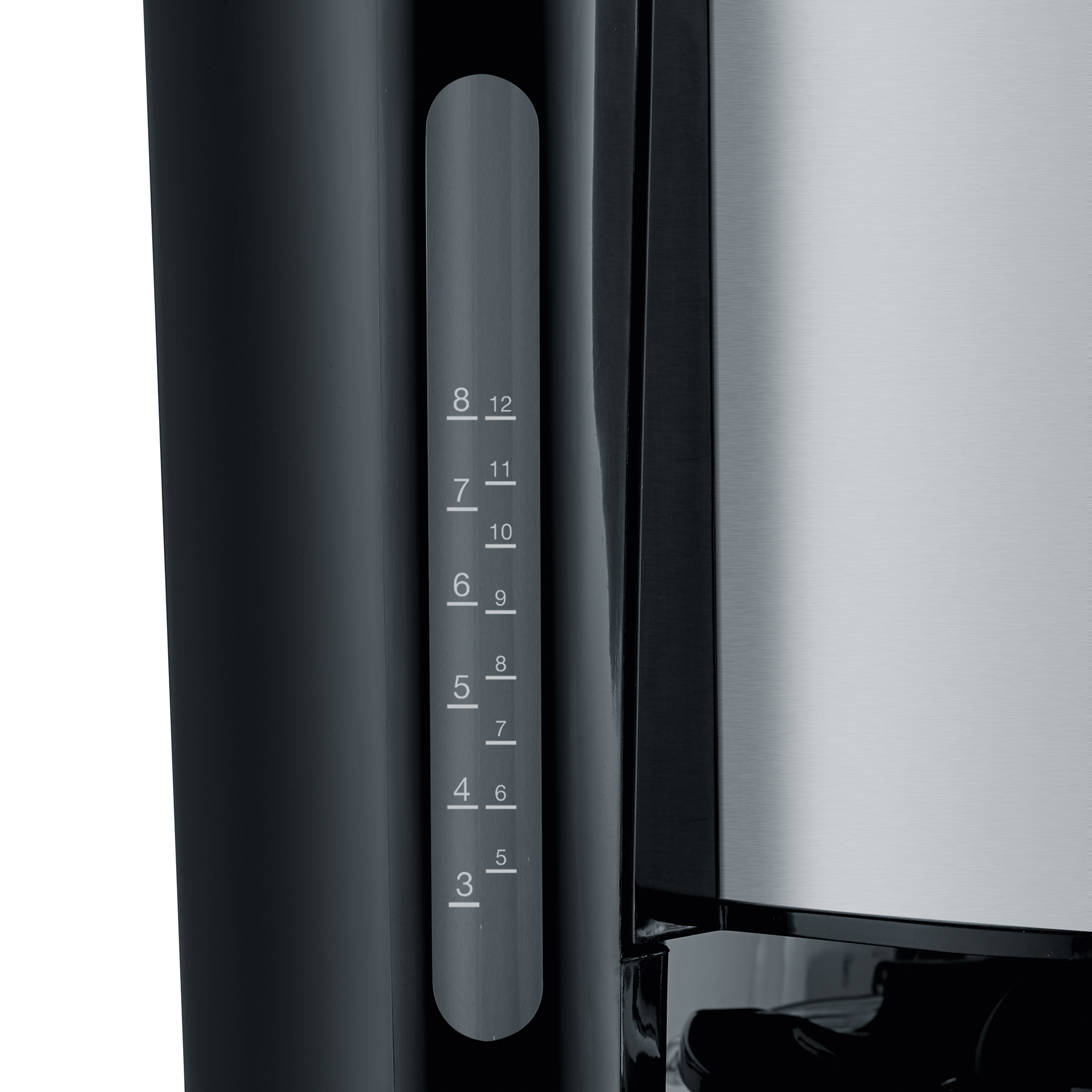 Severin Filterkaffeemaschine KA 4847 in Edelstahl gebürstet/schwarz