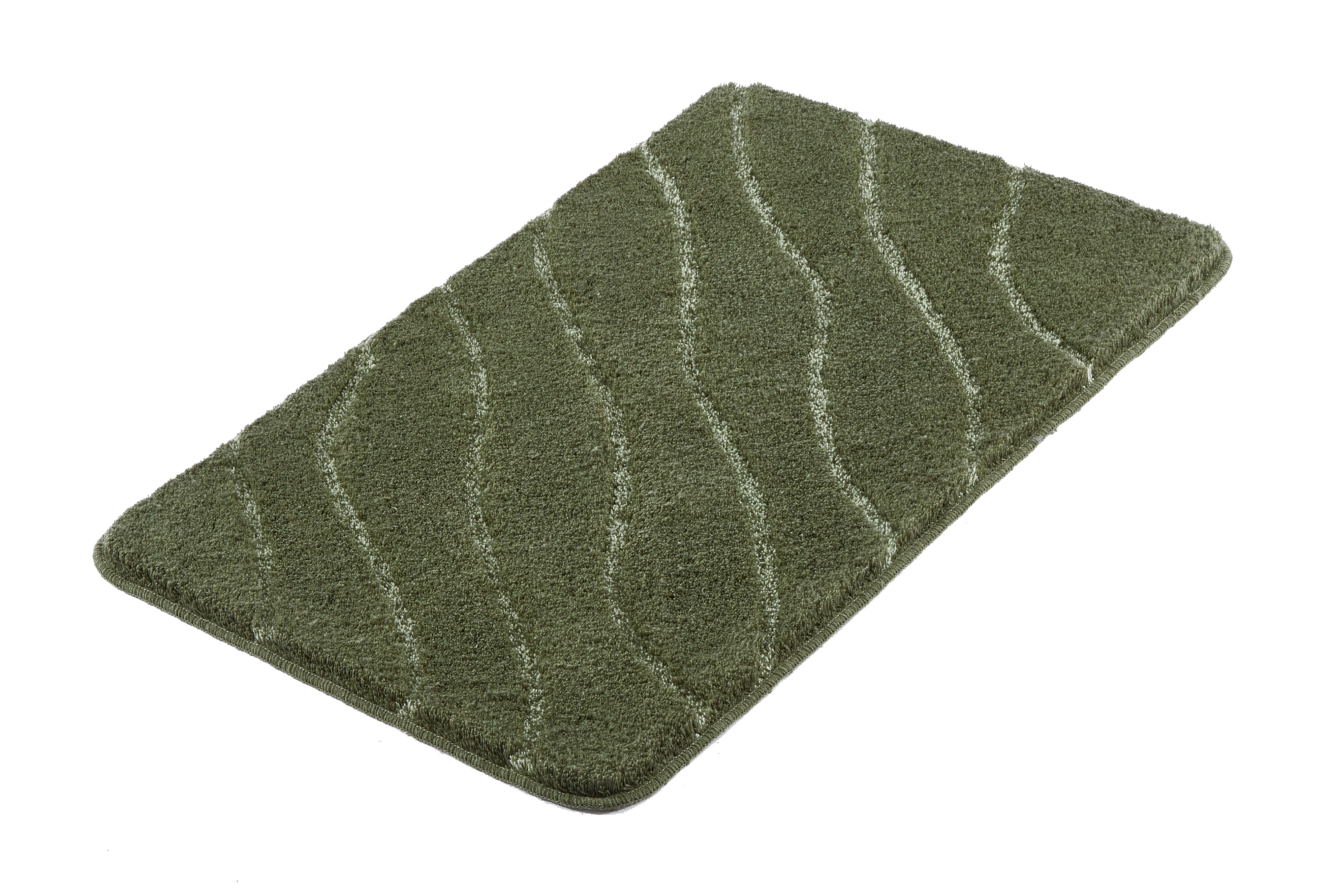 Kleine Wolke Badteppich TRAM ca. 70x120cm in Farbe Forest