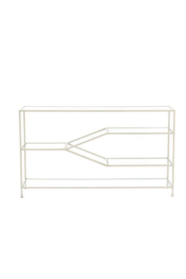 Light & Living Konsole AINO in Farbe klar, creme