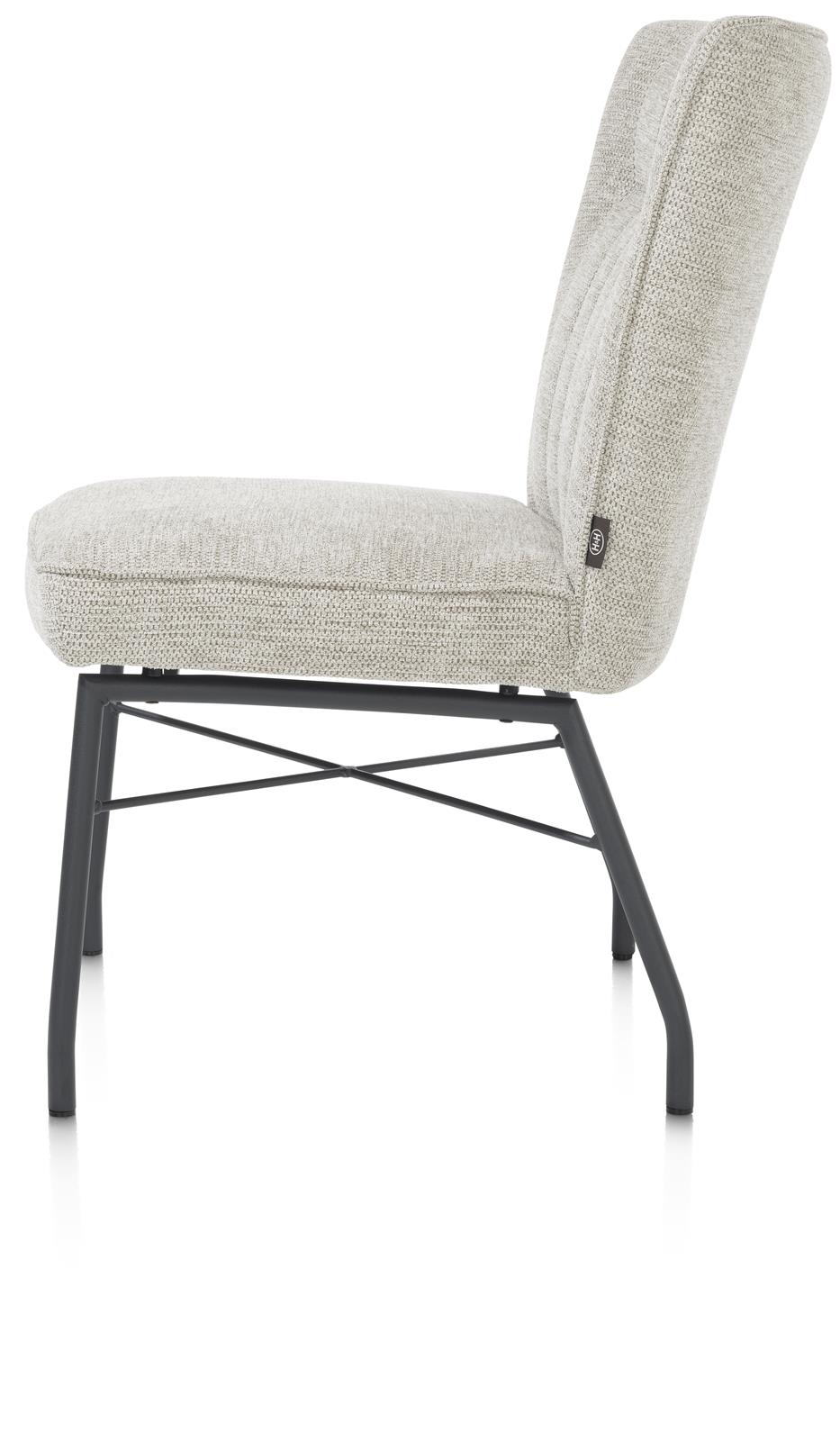 Henders & Hazel Stuhl OLVI ca. B49 H91 T68 cm in Stoff Vada creme
