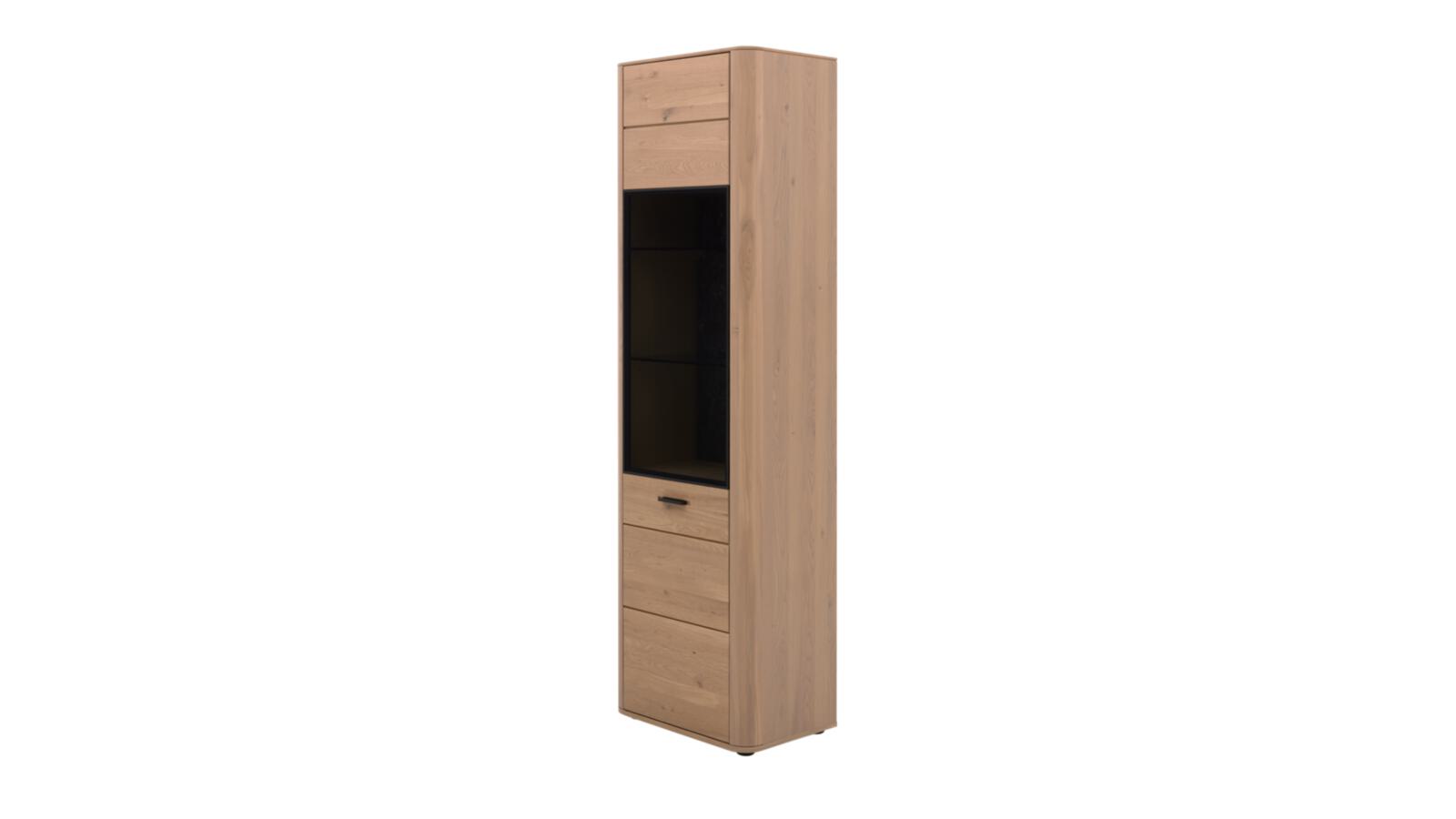 Interliving Wohnkombination IL2029 ca. B295 H205 T45 cm in Wildeiche massiv