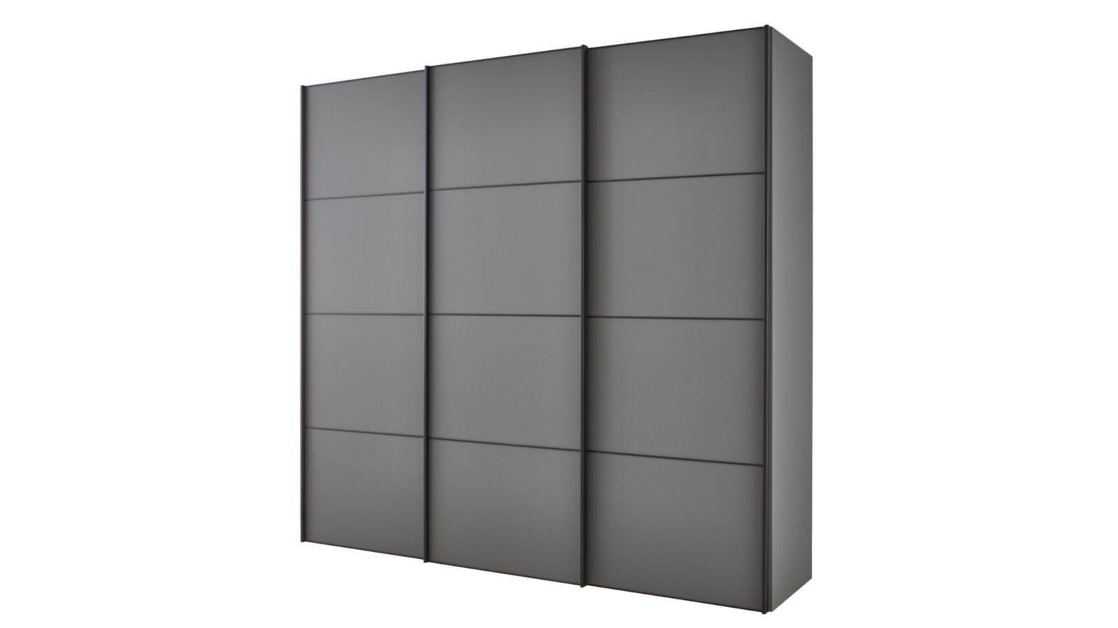 Wiemann Schwebetürenschrank PHOENIX  ca. B250 H217 T67 cm in Front/Korpus Lava Dekor, Wandschrank, Mobiliar, Garderobe, Schrank, Kabinett