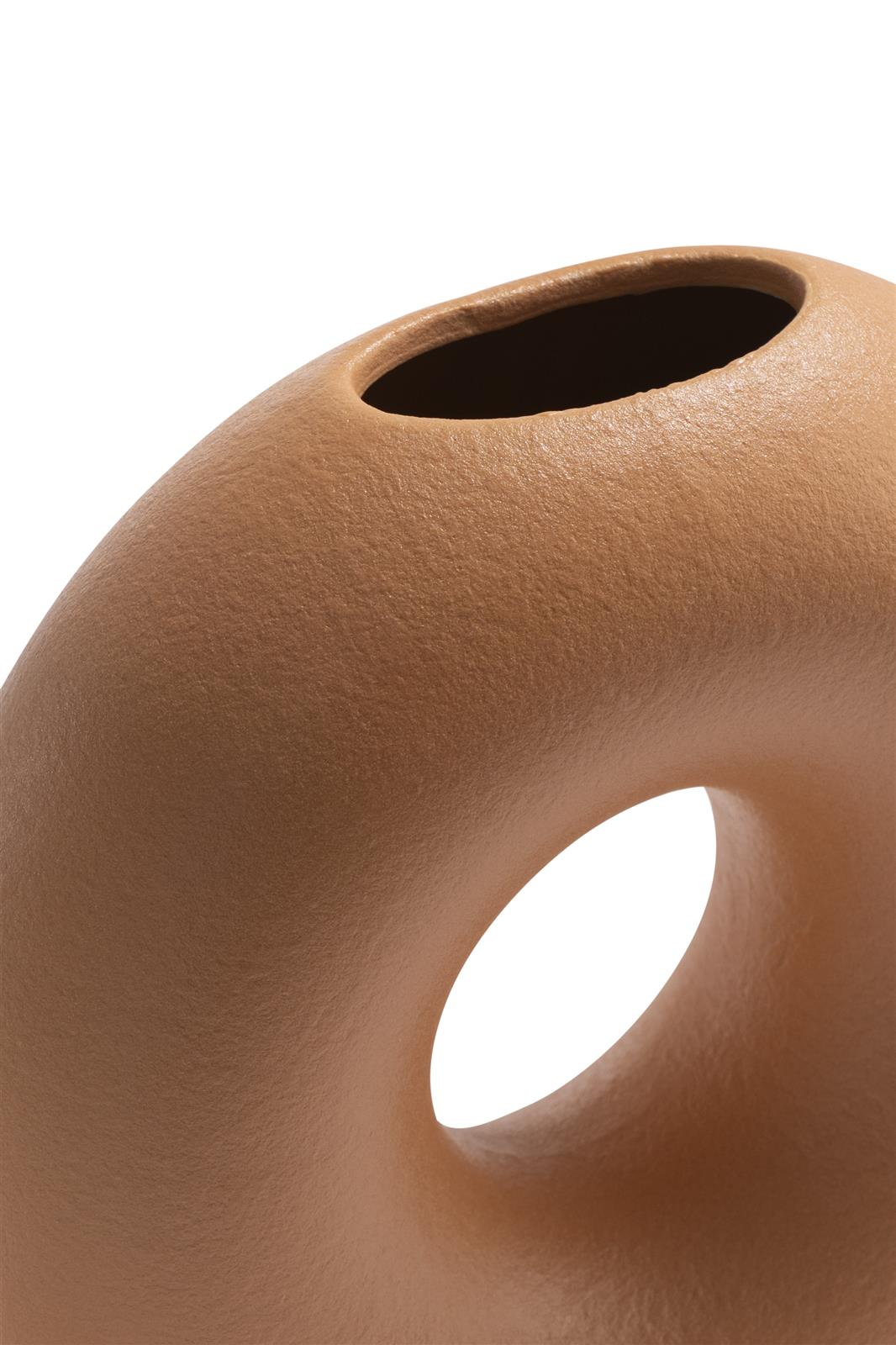 Coco Maison Donut vase h22cm 51402ORA DONUT ca. B24 H22 T8 cm in
